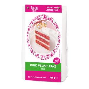 Pink velvet kakkujauhoseos 350g – gluteeniton