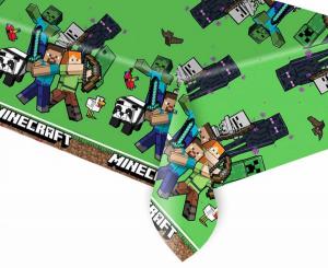 Minecraft muovinen pöytäliina 120 x 180 cm