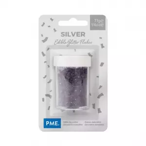 Syötävä glitteri, Silver (hopea) 7,1 g