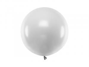 Suuri ilmapallo metallihopea 60 cm
