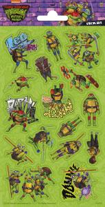 Ninja Turtles glittertarra-arkki