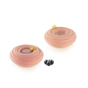 SARA 100 silikonimuotti yksittäisannoksiin, 6 kpl - Silikomart Professional