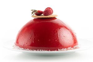 Silikoninen puolipallomuotti halk. 180 mm - Silikomart Professional