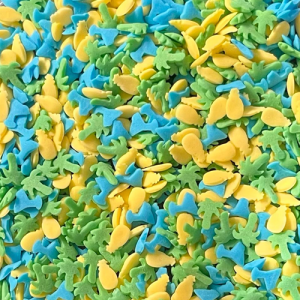Syötävät koristeet Tropiikki 50 g, gluteeniton