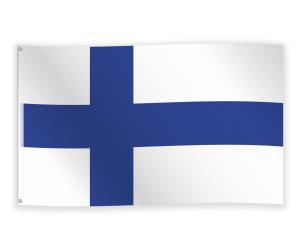 Suomi kannatuslippu 90 x 150 cm