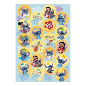 Syötävät Lilo & Stitch vohvelikoristeet Ø 3,4CM, 20 KPL