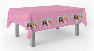 Barbie muovinen pöytäliina 120 x 180 cm