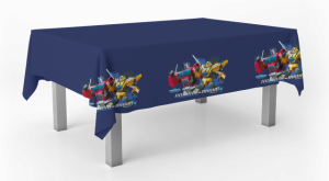 Transformers muovinen pöytäliina 120 x 180 cm