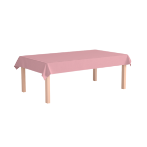 Pöytäliina paperinen pastellipinkki 1,37 x 2,74 m