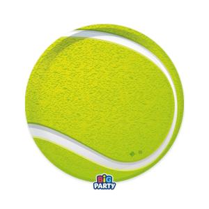 Tennis pahvilautaset 18 cm, 6 kpl
