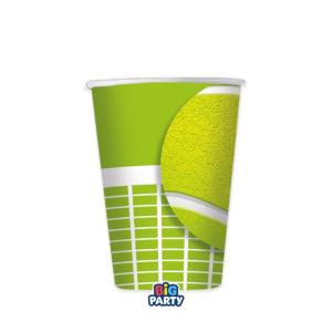 Tennis pahvimukit, 6 kpl