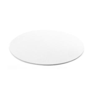 Kakkualusta, Valkoinen pyöreä 30 cm, 3 mm paksu