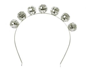 Tiara / hiuspanta diskopallot