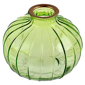 Lasimaljakko pallo vihreä 10 x 9 cm