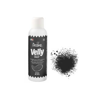 Velvet spray / Velly spray musta, 100 ml - Decora