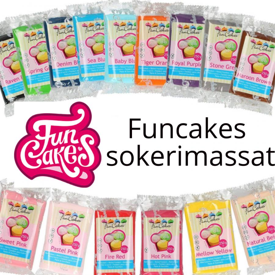 Kaulittavat kuorrutteet, 250g - Funcakes