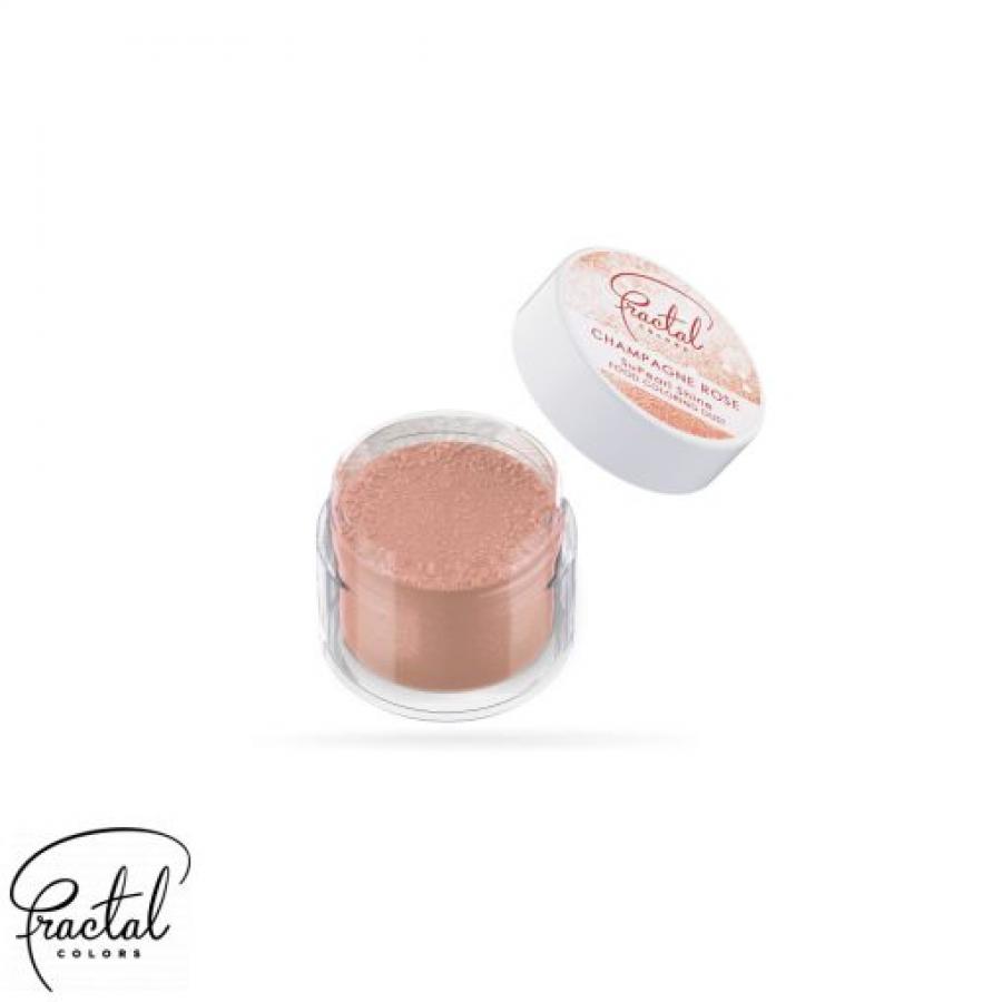 Syötävä tomuväri, Champagne Rose, 3,5 g - Fractal