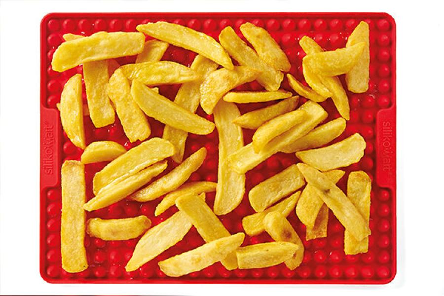 Silikoninen paistomatto 28,5 × 21,5 cm - Silikomart Crispy Mat