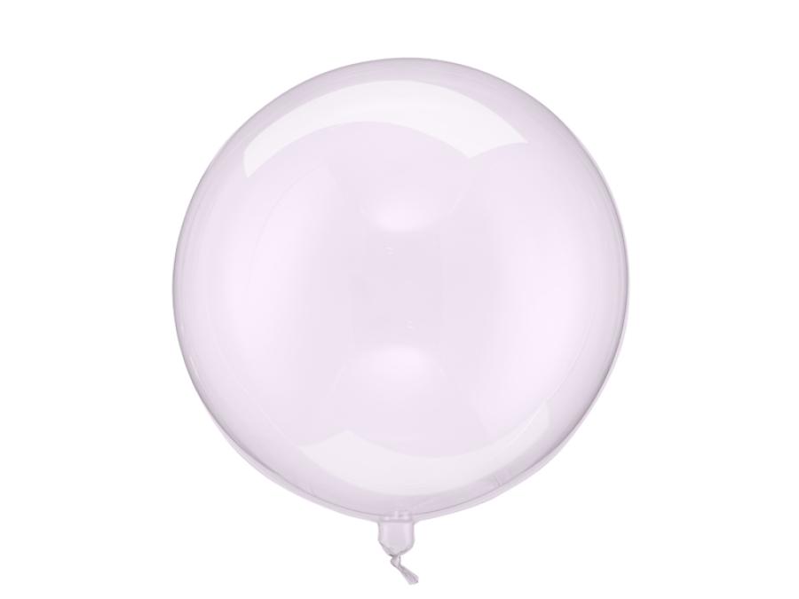 Kirkas violetti kuplapallo "bubble ball" 40 cm
