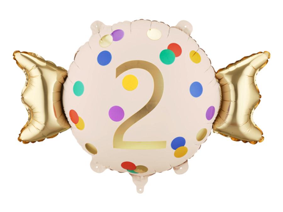 Karkki foliopallo numero 2