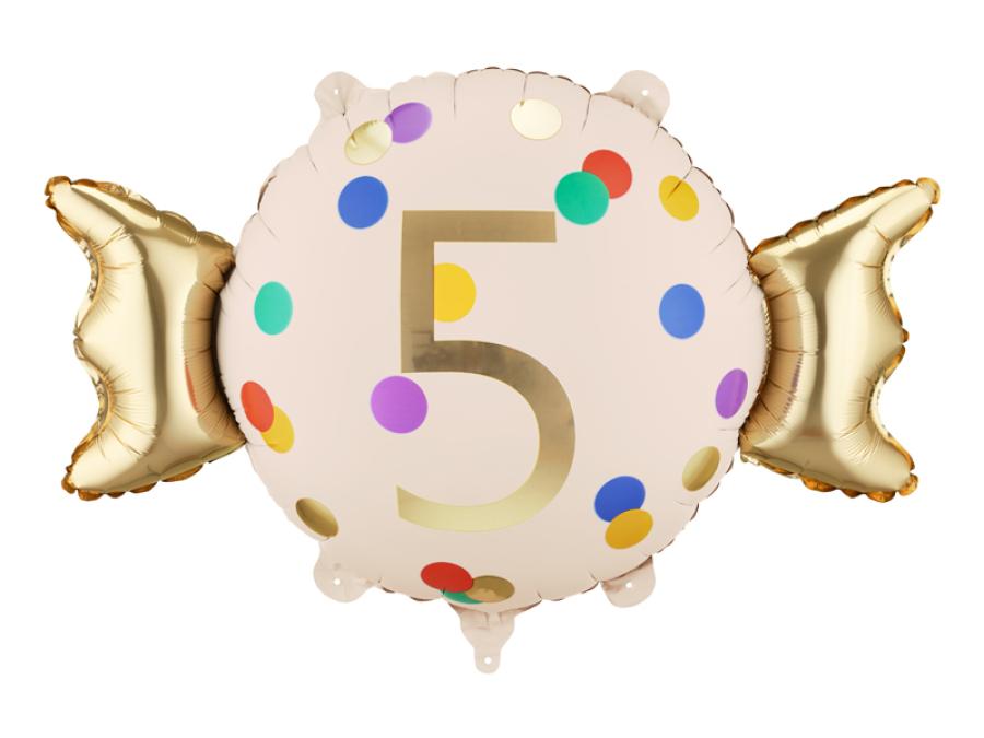 Karkki foliopallo numero 5