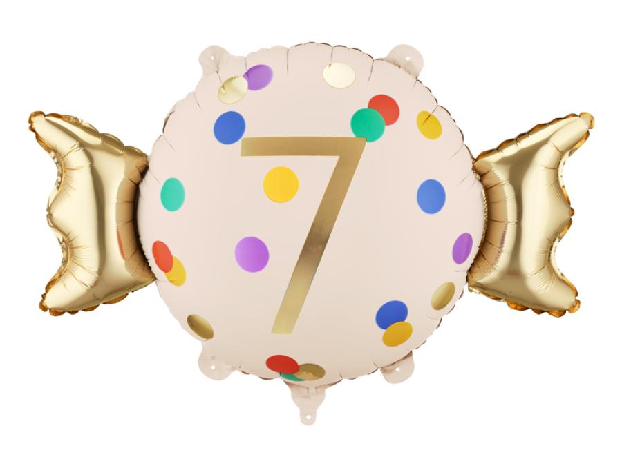 Karkki foliopallo numero 7