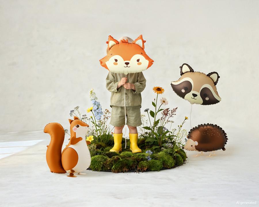 Kävelevä foliopallo Orava