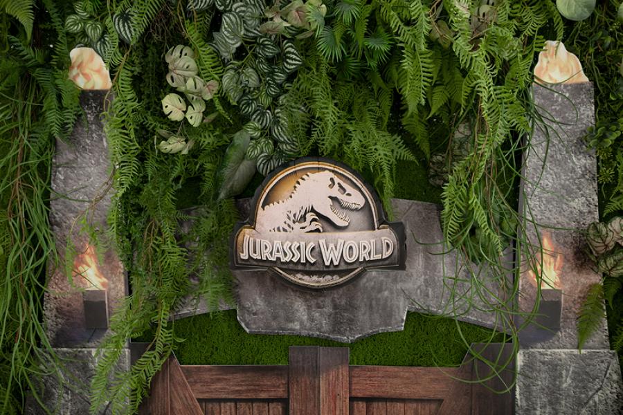 Jurassic World Foliopallo logo 45 x 37 cm