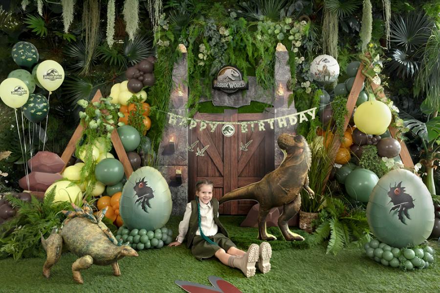 Jurassic World Foliopallo logo 45 x 37 cm