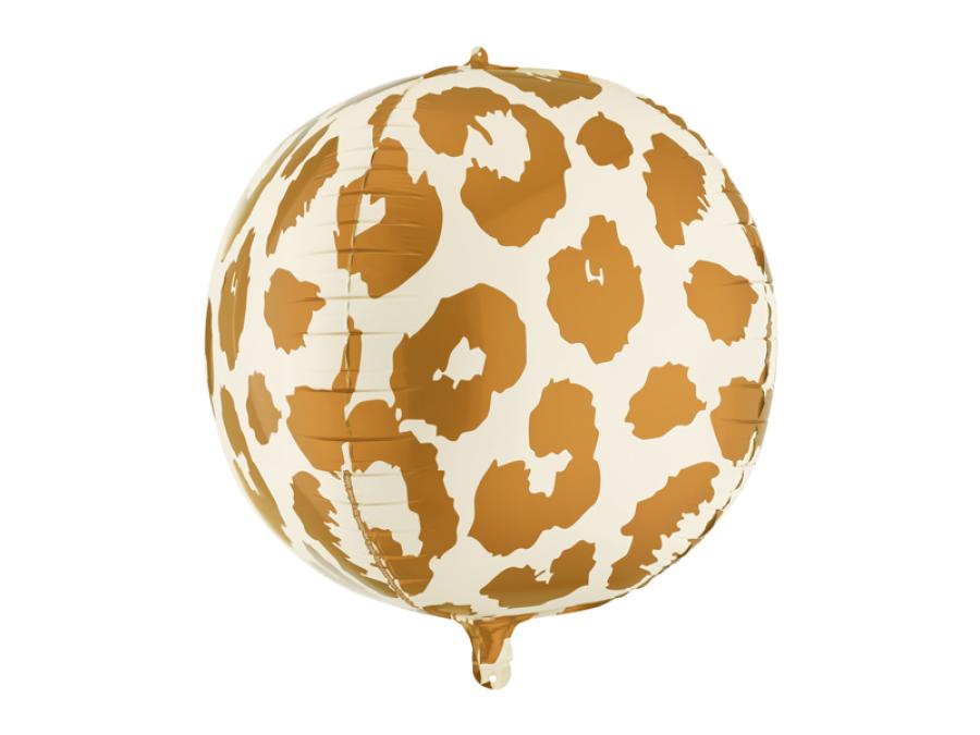 Foliopallo pyöreä leopardikuvioinen 75 cm