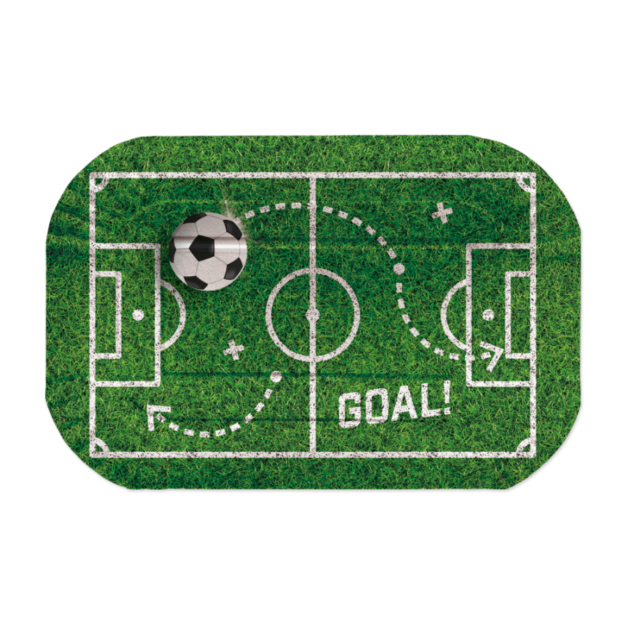 Jalkapallokenttä tarjoiluastia 30 x 20 cm, 2 kpl