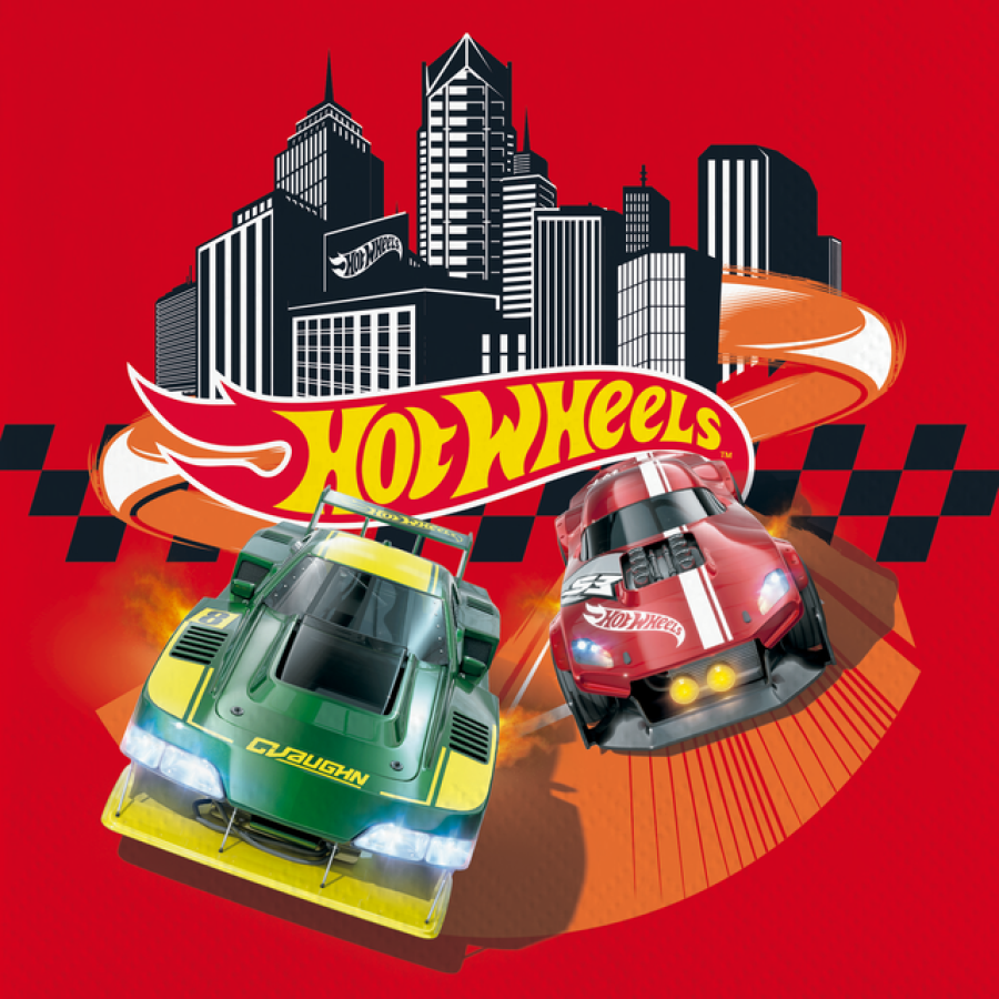 Hot Wheels lautasliinat 20 kpl