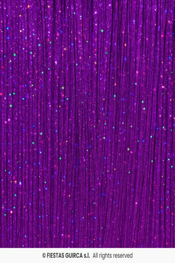 Violetinväriset hiuslisäkkeet 3 kpl, 50 cm