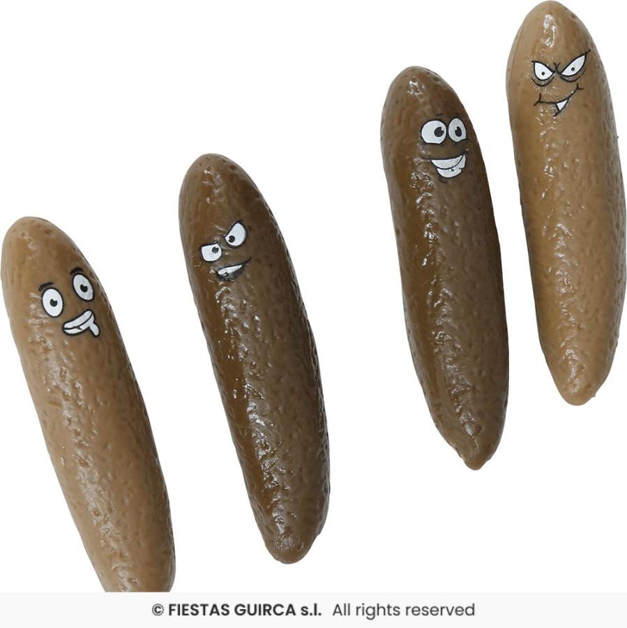 Lentävät "ulosteet", 4 kpl