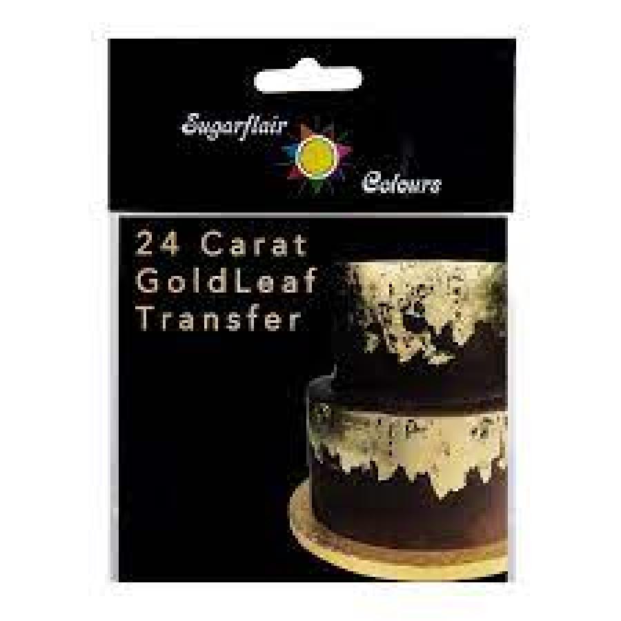 Syötävä kultalevy 24carat - Lehtikulta