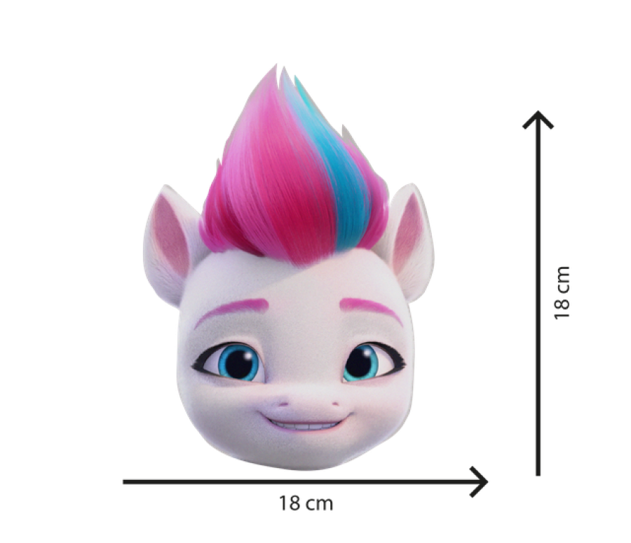 My Little Pony pahvinaamarit, 6 kpl