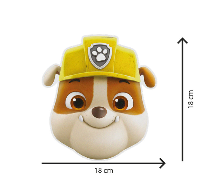 Ryhmä Hau pahvinaamarit, 6 kpl