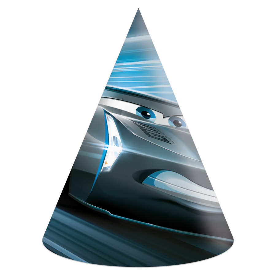 Cars Salama McQueen juhlahatut, 6 kpl