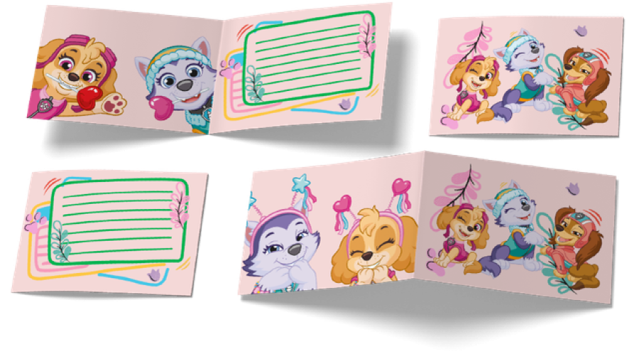 Ryhmä Hau Kaja kutsukortit, 6 kpl