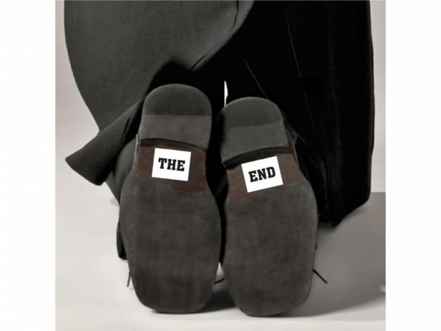 Kenkätarrat "THE END", 2 kpl