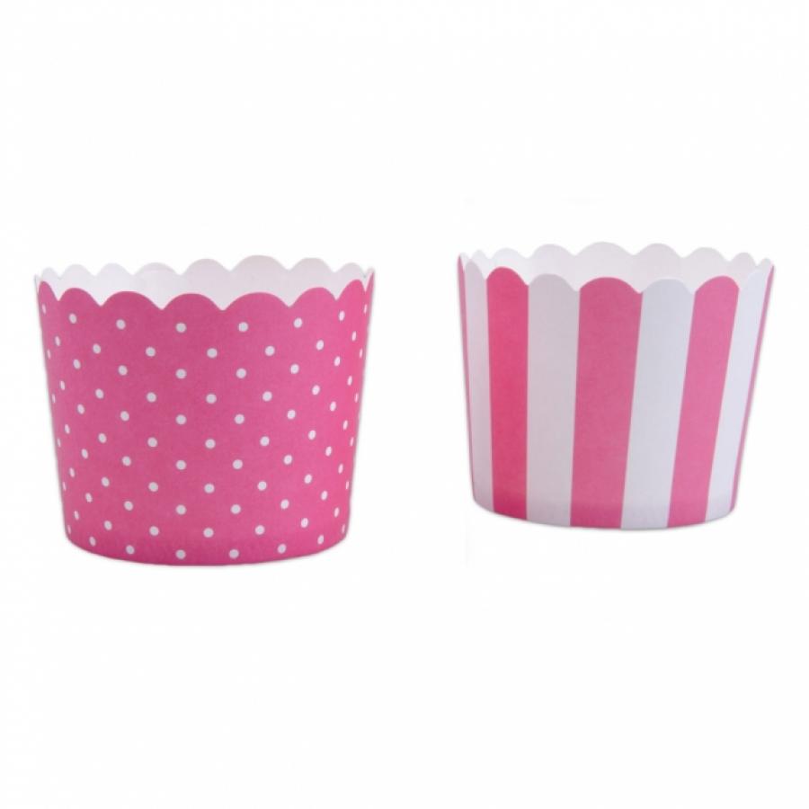 Cupcakevuoat, pinkki 12 kpl
