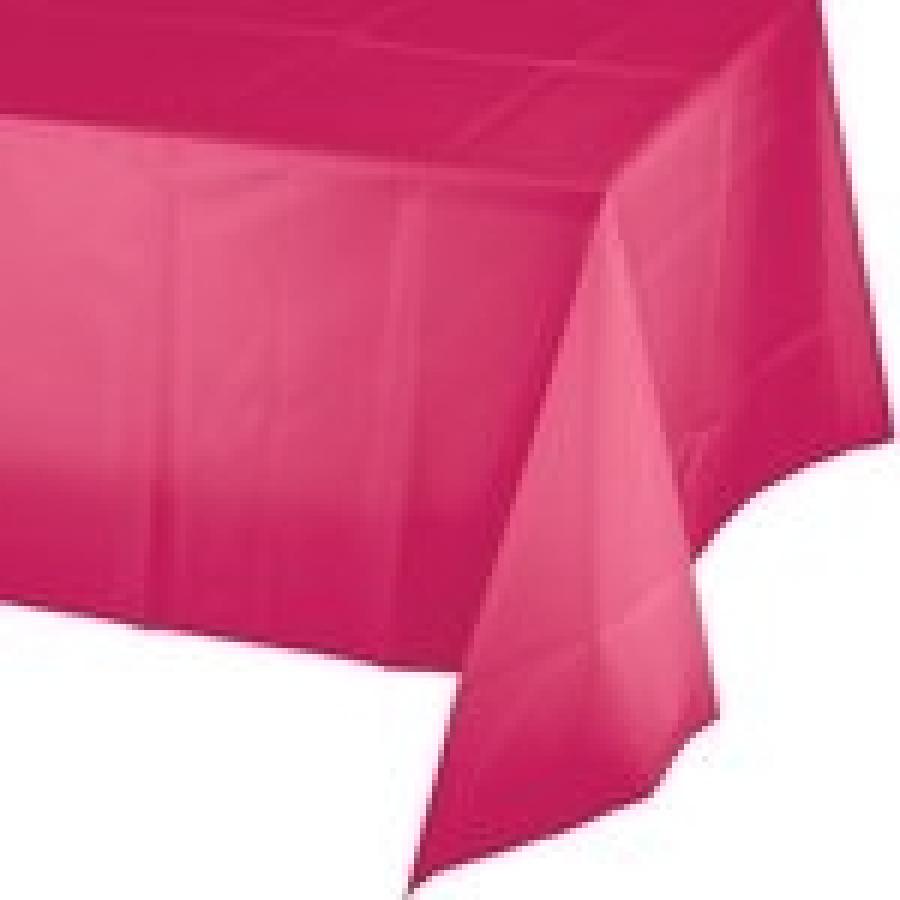 Muovinen pöytäliina, magenta / Burgundy, n. 1,4 x 2,6 metriä
