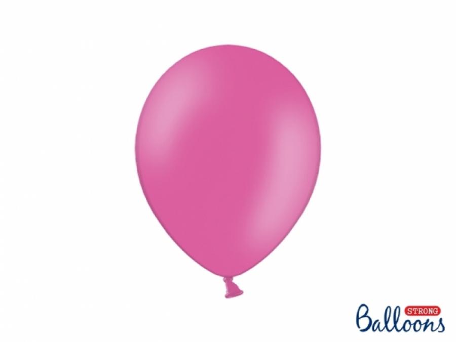 Vahvat ilmapallot pastelli vahva pinkki  27cm, 100 kpl
