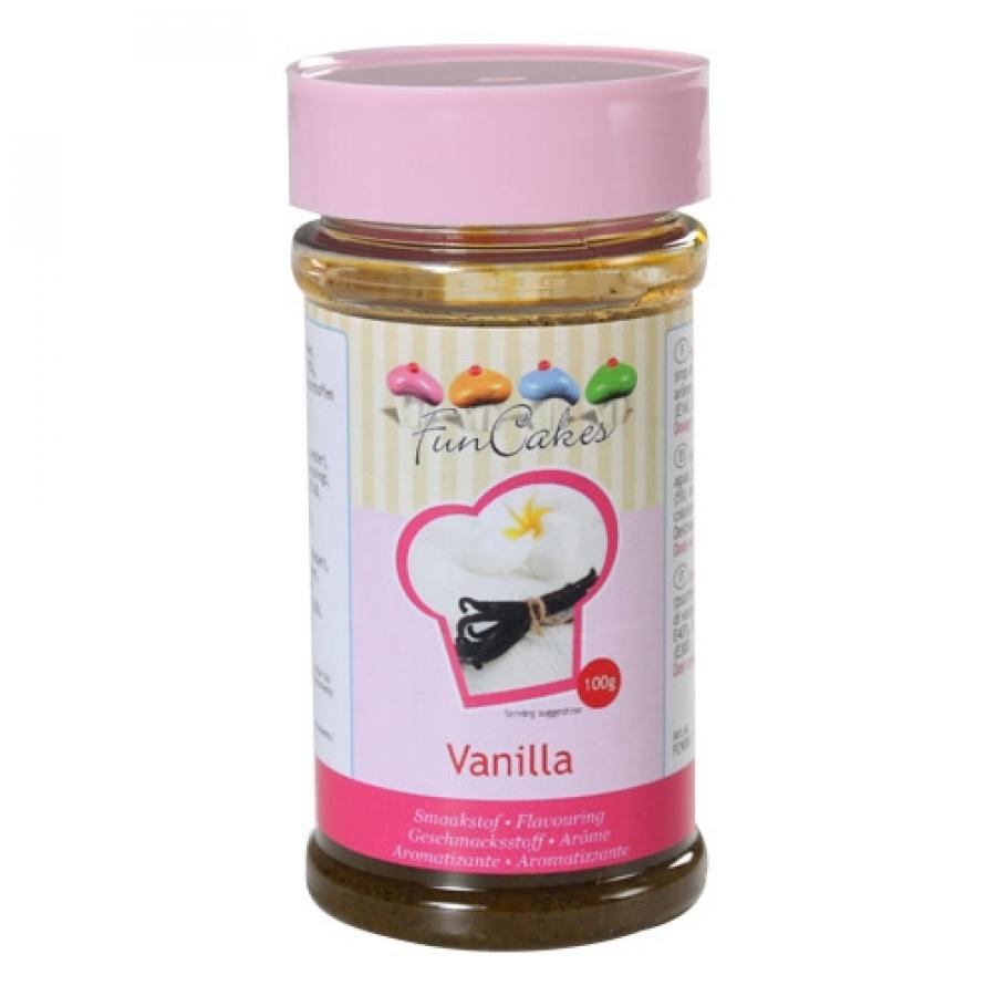 Leivonta-aromi/makupasta, Vanilja, 100 g - FunCakes