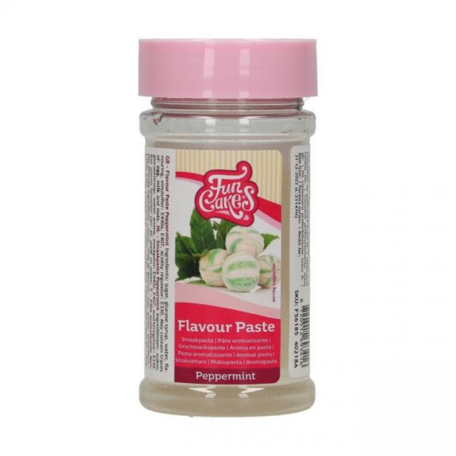 Leivonta-aromi/makupasta, Piparminttu, 100 g - FunCakes