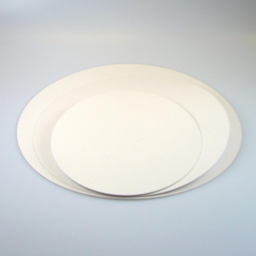 Kakkupahvi/kakkualusta valkoinen 22 cm, 5 kpl