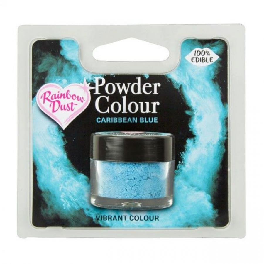 Tomuväri, Caribbean blue (Karibiansininen) - Rainbow Dust