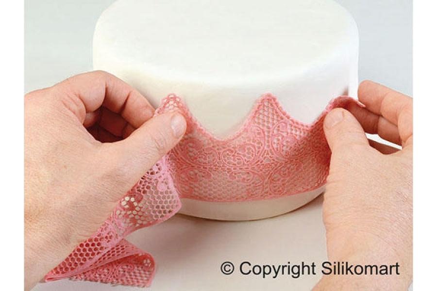 Silikoninen pitsimatto, Fantasy - Silikomart Professional