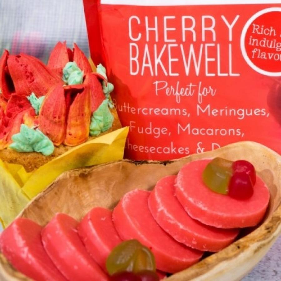 Makutomusokeri Cherry Bakewell (Kirsikka), 500 g