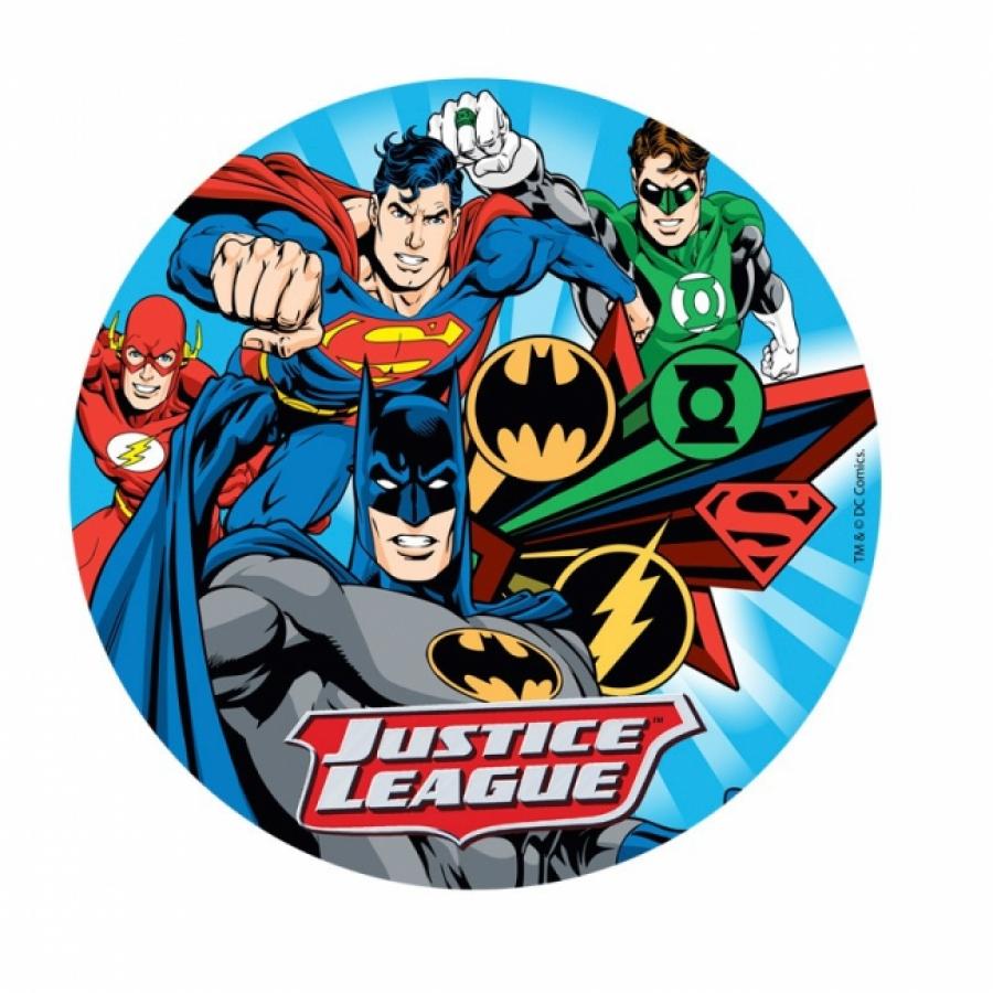 Syötävä kakkukuva Justice League I